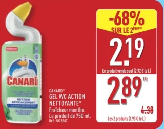 Canard Gel WC Action Nettoyante
