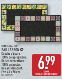 HOME CREATION Paillasson