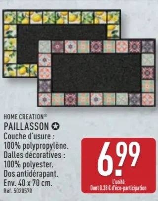 HOME CREATION Paillasson