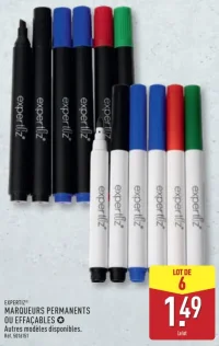 Expertiz Marqueurs permanents ou effaçables