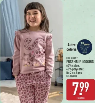 Ensemble jogging Lily & Dan