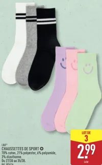 Chaussettes de sport L&D