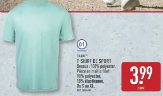 T-shirt de sport Crane