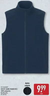Up 2 Fashion VESTE SANS MANCHES