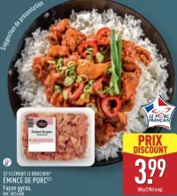 St-Clément Le Boucher Émincé de Porc Façon Gyros