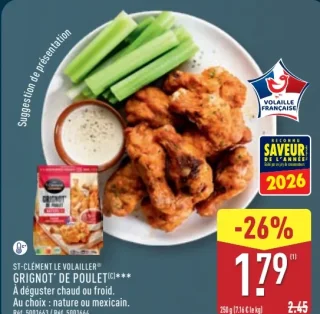 ST-CLÉMENT LE VOLAILLER Grignot' de poulet