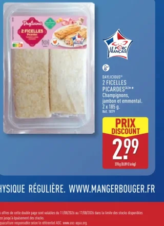 DAYLICIOUS 2 FICELLES PICARDES