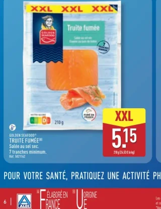 GOLDEN SEAFOOD TRUITE FUMÉE