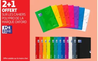 Cahiers Polypro de la marque Oxford
