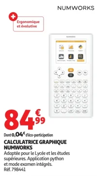 CALCULATRICE GRAPHIQUE NUMWORKS