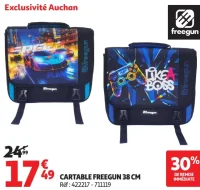 CARTABLE FREEGUN 38 CM