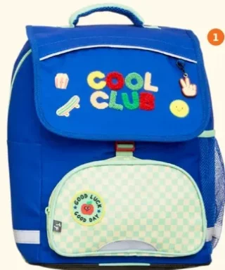 Gamme rentrée scolaire Rétro - Sac à dos 2 compartiments