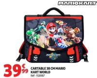 Cartable 38 cm Mario Kart World