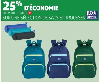Sélection de sacs et trousses Oxford