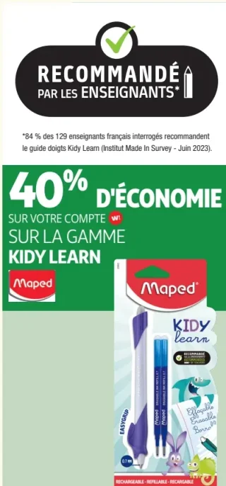 Gamme Maped Kidy Learn