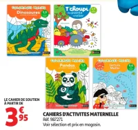 Cahiers d'activités Maternelle Nathan