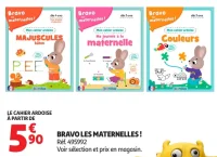 Cahier ardoise Bravo Les Maternelles ! Bordas