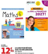 Le livre pour réviser avec tes influenceurs