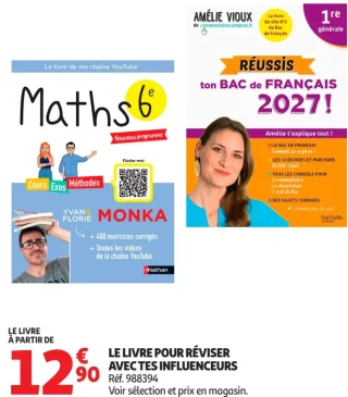 Le livre pour réviser avec tes influenceurs