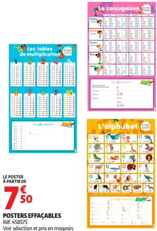 Posters effaçables Bordas