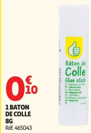 Baton de colle 8G