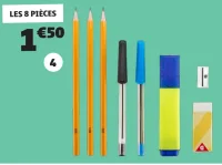 Set papeterie 8 pièces