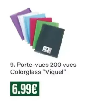 Porte-vues 200 vues Colorglass "Viquel"