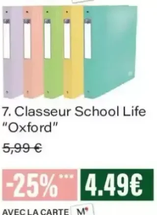 Classeur School Life Oxford