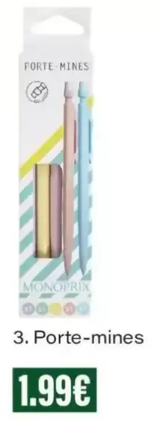 Porte-mines Monoprix