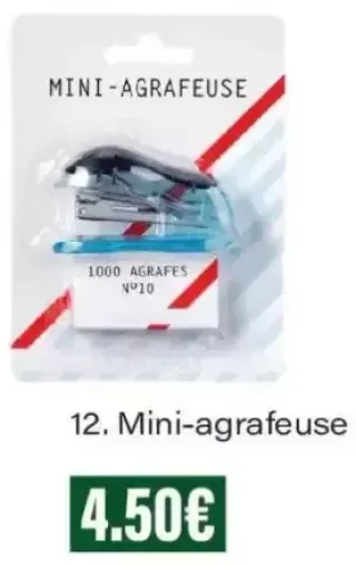 Monoprix Mini-agrafeuse