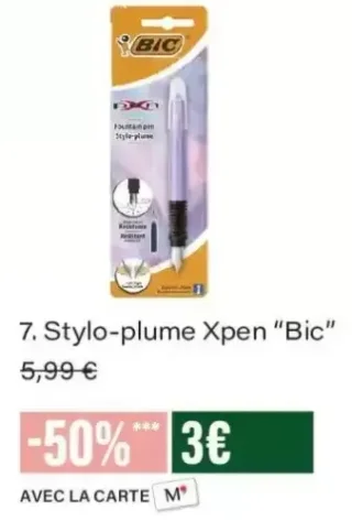 Stylo-plume Xpen "Bic"