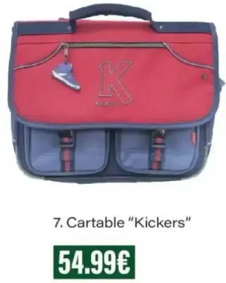 Cartable "Kickers"
