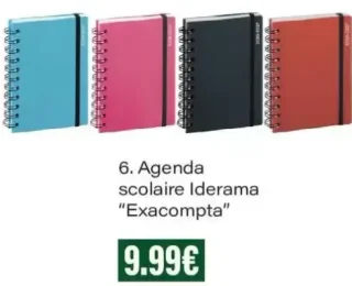 Agenda scolaire Iderama "Exacompta"