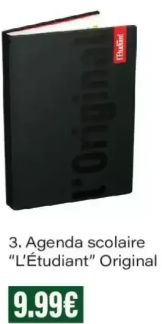 Agenda scolaire "L'Érudant" Original