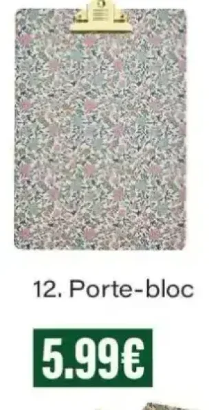 Porte-bloc