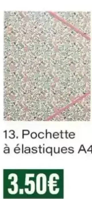 Pochette à élastiques A4