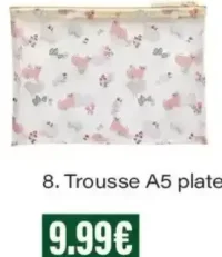 Trousse A5 plate