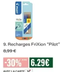 Recharges FriXion Pilot