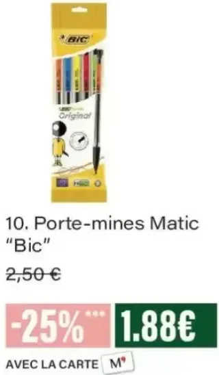 Porte-mines Matic Bic