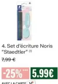 Set d'écriture Noris "Staedtler"