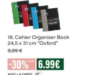 Cahier Organiser Book 24,5 x 31 cm Oxford