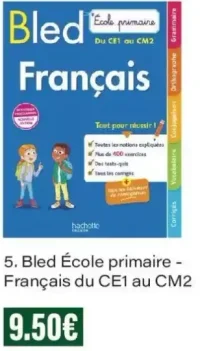 Bled École primaire - Français du CE1 au CM2