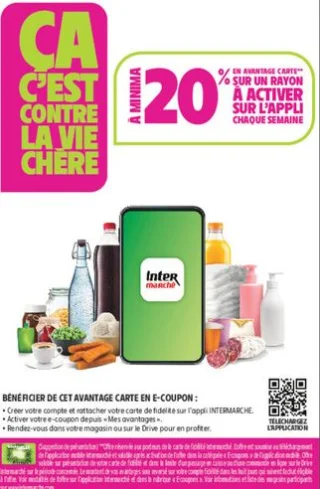 Avantage Carte - À minima 20% sur un rayon à activer sur l'appli chaque semaine