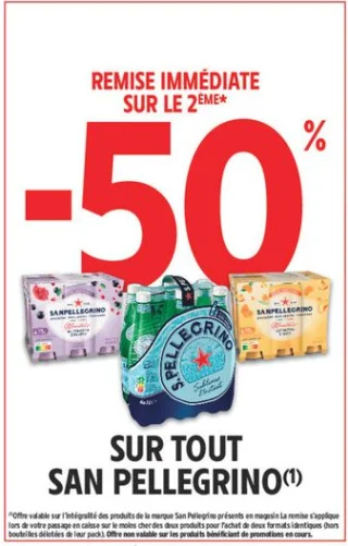 Boissons pétillantes San Pellegrino