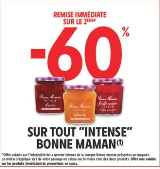 Gamme Intense Bonne Maman