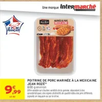 POITRINE DE PORC MARINÉE À LA MEXICAINE JEAN ROZÉ