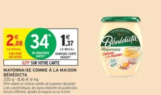 Mayonnaise Comme à la Maison Bénédicta