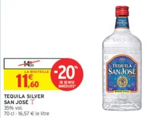 Tequila Silver San José