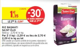 Riz Basmati Saint Éloi