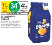 BOISSON GAZEUSE STANDARD ORANGINA